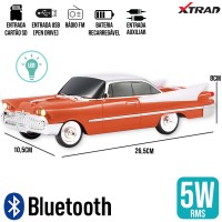 Caixa de Som Bluetooth Cadillac WS-1965 Xtrad - Laranja